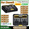 Turpow Per Dewalt DCB609 batteria doppio caricatore 4A per DCB200 DCB104 DCB107 DCB112 DCB115 DCB120 caricabatteria ricaricabile