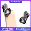 APEXEL camera phone lens 100 millimetri obiettivo macro 4 K HD super macro lenti + CPL + stella filtro per iPhonex xs max Samsung s9 tutti smartphone