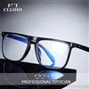 CLLOIO Nuovo Stile Uomo Occhiali da lettura Donna Moda Anti Blue Ray Occhiali miopia Montature per occhiali ottici con prescrizione personalizzabile