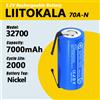 liitokala 1-30 pz LiitoKala 70A-N 3.2 v 32700 7000 mAh lifepo4 batteria ricaricabile 5C batteria a scarica per torcia elettrica di backup