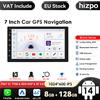 HIZPO AutoRadio 2 Din 7 ''lettore multimediale Android GPS WIFI lettore Bluetooth per AutoRadio universale navigazione Video Stereo SWC WIFI