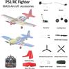 JIKEFUN BM26 P51 RC Fighter Parts Accessori per telecomando 2.4G Motore originale, ricevitore, servo motore sterzo da 3,7 g, batteria da 500 mAh ecc.