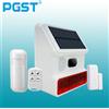 PGST Sirena Wireless PGST 433MHz con Luce Lampeggiante Solare Impermeabile per Sistema di Allarme Antifurto WiFi GSM per Sicurezza Domestica Esterna