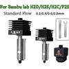 Sirol Hotend P2S per Bambu Lab H2D/H2S, Kit di Assemblaggio Hotend con Ugelli Sostituibili da 0.2, 0.4, 0.6, 0.8MM per Stampante 3D Bamboo Lab H2D H2S