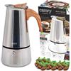 camry Macchina da caffè per caffè espresso a gas a induzione Fornelli in acciaio da 350 ml per 6 tazze di caffè espresso