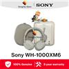 Sony Cuffie wireless Bluetooth over-ear con cancellazione del rumore Sony WH-1000XM6, suono ad alta risoluzione, comfort eccezionale, design pieghevole, custodia resistente, batteria da 30 ore, iOS e
