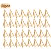 PGY 30 pezzi mini cavalletto in legno stand a-frame da tavolo pittura display triangolo stand telefono cellulare tablet supporto decorazione scrivania di casa
