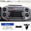 KUNGKIC Supporto per Telefono Auto Girevole a 360 Gradi con GPS per Volkswagen VW Tiguan 5n MK1 2012 2013 2014 2015 2016