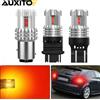AUXITO 2 Pezzi AUXITO Rosso 1157 P21/5W LED Luce Freno Stop Fanale Posteriore T20 7443 W21/5W T25 3157 P27/7W Lampadine LED DRL Luce di Segnalazione 12V Canbus
