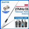 NONE Antenna CB Telescopica Portatile BAJETON 27MHz SMA-Femmina per BJ-8300 BJ-9000 Iradio UV-98 PLUS BinTolk BT8200 Radtel RT-860 RT-950PRO