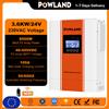 POWLAND Inverter Ibrido Solare POWLAND 3.6KW 24V - Onda Sinusoidale Pura 230VAC, MPPT 100A, PV 5000W 40-500VDC, Off-Grid, Modulo WiFi Esterno e BMS