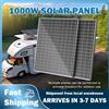Kit Pannello Solare Monocristallino ad Alta Efficienza 1000W/500W con 23% di Conversione, Sistema Fotovoltaico 12V con Regolatore e Cavi per Uso Veicolare