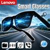 Lenovo Occhiali Intelligenti AI Lenovo con Controllo Remoto, Fotocamera Touch, Assistente Vocale, Traduttore, Registrazione, Occhiali da Sole Bluetooth Wireless