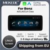 MEKEDE Schermo Multimediale MEKEDE con Sistema Linux 10.25/12.3" Wireless CarPlay Android Auto per Mercedes Benz Classe A CLA GLA Benz W176 C117 X156 2013-2019 NTG4.5 NTG5.0 QLED 1920*720 Radio per Auto