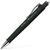 FABER-CASTELL - Portamine Poly Matic 0,7 mm nero | Avanzamento automatico della mina, zona di presa ergonomica e gomma integrata per scrivere e disegnare comodamente