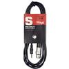 Stagg SAC3MPSXF - Cavo stereo, 3 metri