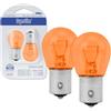 Superlite Set di 2 lampadine alogene ausiliarie PY21W 12V arancioni. Per luci di segnalazione della gamma Night Vision. Omologazione E1 R37/03 e certificazioni RoHS e CE