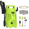 BRIEFNESS idropulitrice elettrica 5000w potente idropulitrice 350 bar Jet Wash per auto Patio Cleaner giardino irrigazione