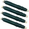 Diompirux Set di 4 in alluminio da giardino, 0,65mm Filo Giardinaggio per L'artigianato e Legare Le Piante, Filo per Legare Fiori in Verde Avvolto, Filo Metallico Modellabile, per alberi,piante