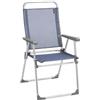 Lafuma Mobilier Victoria Sedia a Schienale Alto, Batyline, Blu, 62x57x100 cm
