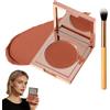 Cazvok Dermocosmetic CC Cream Occhiaie, CC Undereye Corrector, Illuminante Sotto Gli Occhi, Corregge Le Occhiaie E Ammorbidisce Le Linee Sottili, Idratazione A Lunga Durata Leggero (Orange)