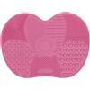 Whnbuij Tampone per la pulizia dei pennelli da trucco: tampone in silicone, tappetino per la pulizia dei pennelli da trucco, lunghezza 15,5 cm, larghezza 11,5 cm, pennello cosmetico multiu