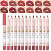 Miss Demi Lip Liner and Lipstick Duo Set, Soft Smooth Formula, Multi - Shade Options for Perfect Lip Contouring and Coloring. (01 Color (B))