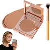 Cazvok Dermocosmetic CC Cream Occhiaie, CC Undereye Corrector, Illuminante Sotto Gli Occhi, Corregge Le Occhiaie E Ammorbidisce Le Linee Sottili, Idratazione A Lunga Durata Leggero (Medium-Tan Peach)