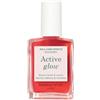 Manucurist Active Glow Rosa Raspberry | Smalto Cura Riparatore, Rinforzante Unghie Fragili - Vegan & Made in France - Idee Regalo Donna