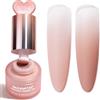 YOKE FELLOW YOKEFELLOW GleamTap Cushion - Gel per pittura ombreggiata con spugne, colore rosa nude, altamente pigmentato, senza sbavature, per nail art ombre, aura e sfumature (GT614)
