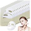 Eniyou 12 Pezzi Maschera Al Collagene Maschere Viso Collagene, Idratante, Rilassante Riparazione, Riduce Le Linee Sottili E Le Rughe, La Pelle Tensa, Adatta A Tutti I Tipi Di Pelle