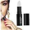 Monetais 1 confezione di rossetto opaco rossetto di velluto impermeabile a lunga durata, tazza antiaderente che non sbiadisce rossetti idratanti portatili per trucco a tema Halloween, bianco