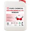 PURE CHEMICAL by CHOSA CHOSA Acqua Ossigenata 40 Volumi Perossido di Idrogeno 12% Tanica 5L | H2O2 al 12%, Ravviva e Rinfresca i Tessuti, Rimuove i Residui Ostinati, Sgrassa e Pulisce, Neutralizza Gli Odori