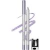 STNFAREBI Matita eyeliner in gel impermeabile, cremosa Kajal con formula Soft Glide, eyeliner a lunga durata con colore intenso, resistente alle sbavature e a prova di sbavature, include temperamatite