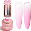 YOKE FELLOW YOKEFELLOW GleamTap Cushion - Gel per pittura ombreggiata con spugne, colore rosa, altamente pigmentato, senza sbavature, per nail art ombre, aura e sfumature (GT620)