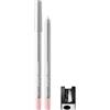 STNFAREBI Matita Occhi Gel Opaca, Eyeliner Waterproof a Lunga Durata 12H, Alta Pigmentazione, Texture Scorrevole, Colore Intenso, Tratto Preciso e Sfumabile, Temperabile, per Occhi Sensibili, Grigio