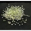 SBI Gems 1 MM Naturale Peridoto Taglio Rotondo Lotto 50 Pezzi 0.22 Cts Calibrata Loose