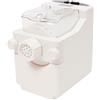 Madelynn Macchina elettrica per pasta, 180 W, capacità 500 g, macchina automatica per pasta con 9 testine e 3 misurini, macchina per pasta domestica per gnocchi, pelle, spaghetti