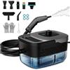 Dzaki Pulitore a Vapore, Pulitore a Vapore Portatile, 1600ML Serbatoio, 4 Bar | 15s Riscaldamento, 3.5m Cavo, 3 Livelli di Vapore, Steam Cleaner per Cucina Bagno Divano Auto Finestra Piastrelle Fughe