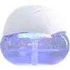 Remingtape Purificatore d'aria a base d'acqua con 7 luci LED che cambiano colore, rivitalizzatore e rinfrescante, spina UE A