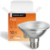 SINCELIGHT PAR30s Lampadina a LED con Attacco E27, 10W (85W Equivalenti), Bianco Caldo (2700K), CRI 92, 850lm, Angolo di Emissione 38°, Confezione da 1