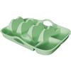 Gacqpli Tavola per Taco - Supporto in Silicone per Gusci di Taco con Divisorio - Da Servizio Riutilizzabili Per Stuzzichini,per Casa Cucina Barbecue Campeggio e Bar