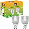 TBE LIGHTING Lampadine GU10 da 6,5 W, confezione da 2 lampadine a LED a canna lunga con attacco base GU10, bianco caldo 2700 K, 650 lumen, sostituisce CFL GU10 da 11 W, con alloggiamento identico