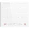 Hobsir hob Hobsir - Piastra a induzione bianca, 4 luci con zona flessibile e booster, colore: bianco