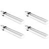 TBE Lighting Lampadina fluorescente compatta a risparmio energetico G23 a 2 pin, 7 W, luce bianca fredda, 4000 K, 8000 ore, 420 lumen (confezione da 4 pezzi)