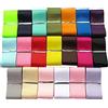 Chenkou Craft, nastri assortiti in gros grain da 18,3 m, totale di 20 colori, lotti misti, 1 1/2(38mm)