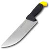 DUE BUOI 2 Buoi Coltello da Macellaio lama Larga 18 cm in Acciaio Inox 803MEP