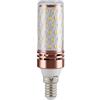 Generic RZL Lighting, Confezione da 12, Lampadina a mais a LED AC220V E27/E14 12W/16W Lampadina a candela a LED Lampada da tavolo Lampadario(Warm White,E14 16W)