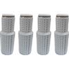 Micpointik 4 filtri anticalcare per Umidificatore DREO HM306, HM311/311S, HM524/524S, HM409S, HM420S, sistema di pulizia a 3 strati con ioni d'argento per fino a 150 L di acqua