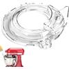 AMIPOW Paraschizzi per KitchenAid 4.5-5 Quart Miscelatore Verticale Adatto per Ciotole di Miscelazione in Acciaio Inossidabile,Lavabile in Lavastoviglie